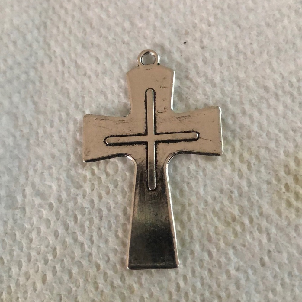 Celtic style Silver Cross